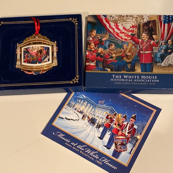 WHITE HOUSE HISTORICAL ASSOCIATION ORNAMENT ~ 2010 annual ornament (boxed) - Picture 2 of 6